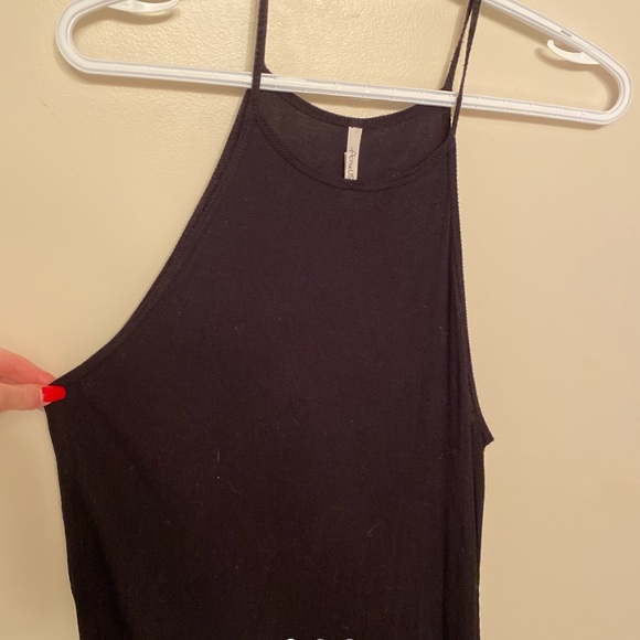 Black Halter Tank - Picture 1 of 2